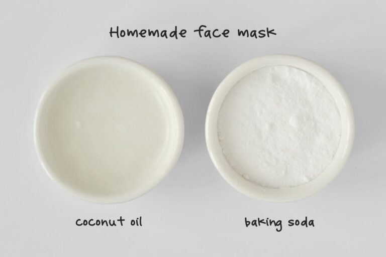 masque bicarbonate de soude pots