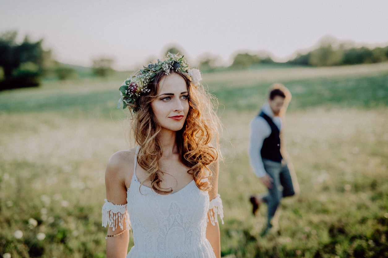 mariée nature robe de mariée hippie test mariage