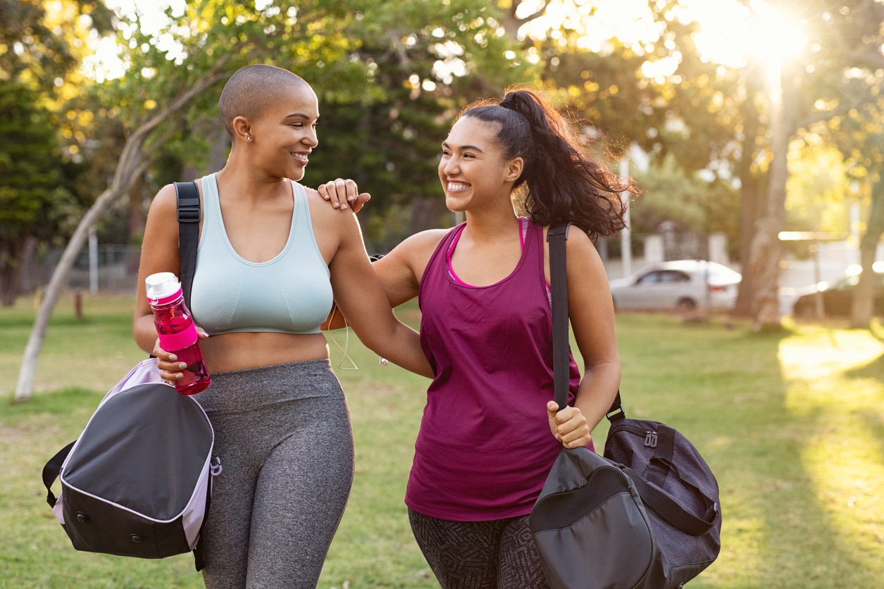 femmes motiver course amies faire du sport astuces conseils anti stress