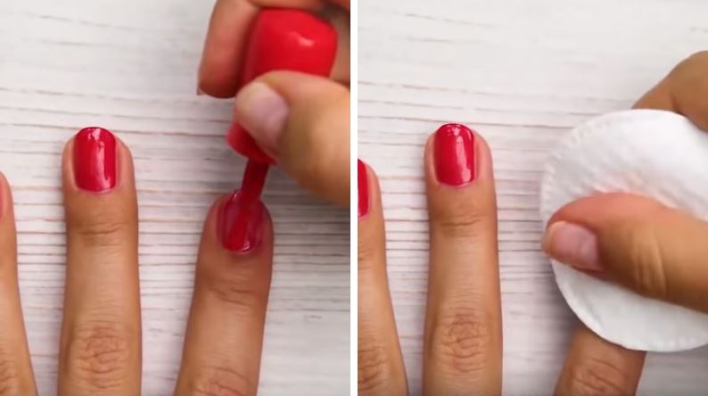 enlever du vernis avec du vernis