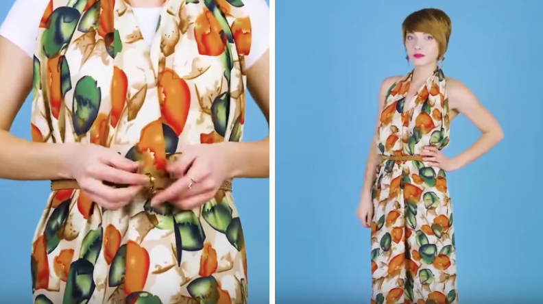 robe d'été paréo astuces vestimentaires